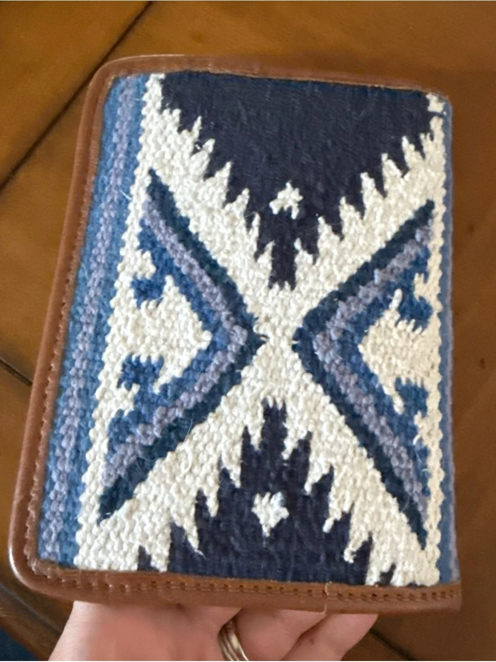 STS Durango Serape Magnetic Wallet (STS-35032)  Leather Cotton